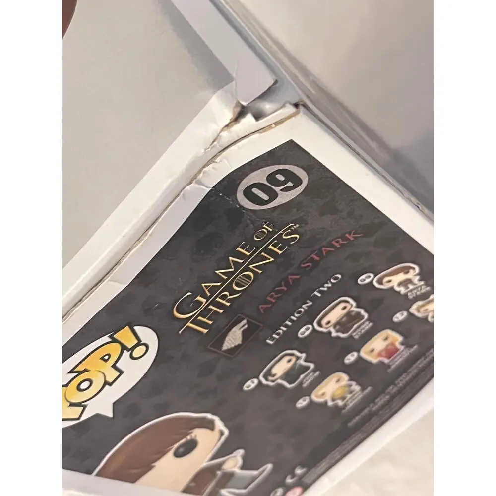 Funko POP Game of Thrones Mix Lot of 4 - 09 04 21 52 Arya Stark Tyrion Lannister